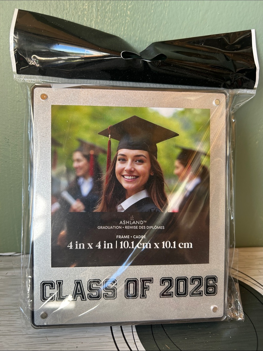 Ashland Silver Graduation Photo Frame with 'Class of 2026' Text